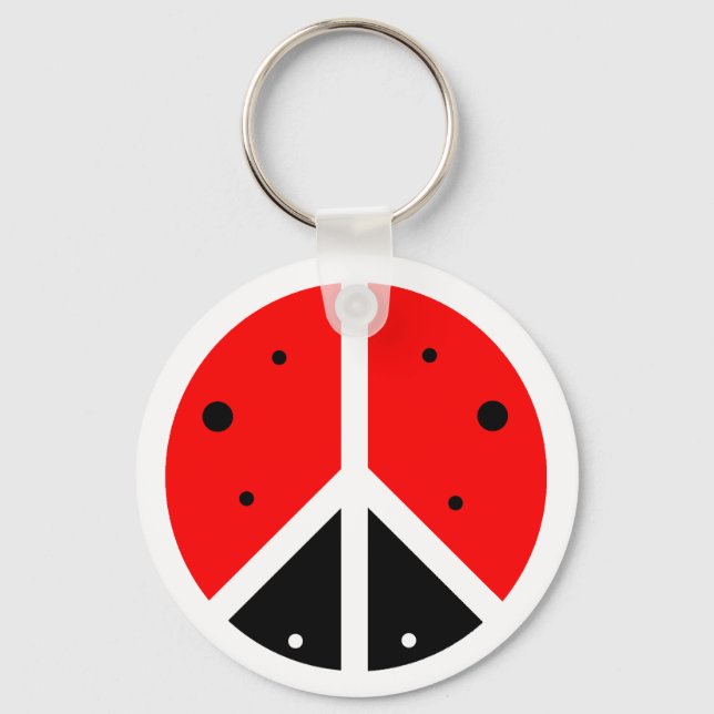 Porte-clés Porte - clé de la paix de Ladybug (Recto)