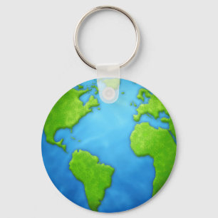 Porte-clés Porte - clé de la planète Terre