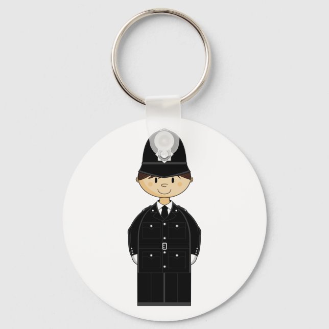 Porte-clés Porte - clé de la police britannique (Recto)