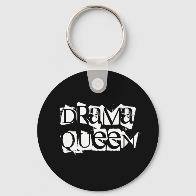 Porte-clés Porte - clé de la reine dramatique (Recto)