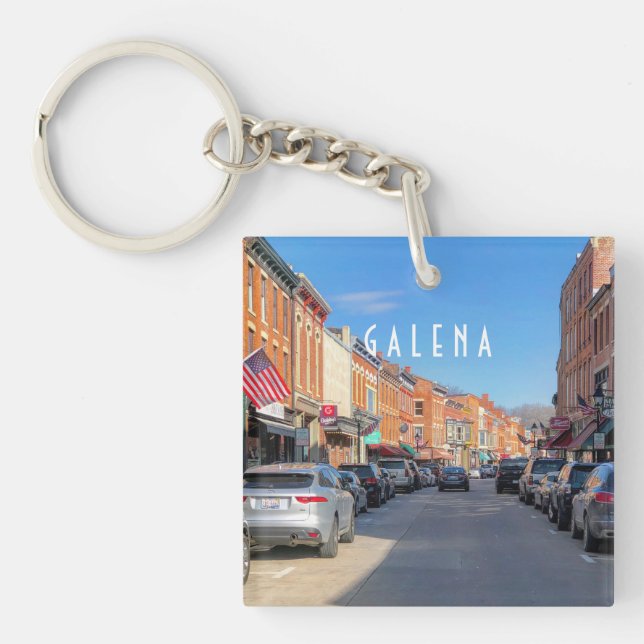 Porte-clés Porte - clé de la rue principale Galena (Devant)