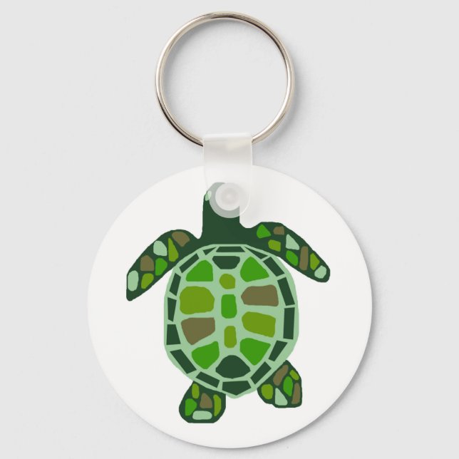 Porte-clés Porte - clé de la tortue marine Gem (Recto)