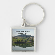 Porte - clé de lac paw d'ours
