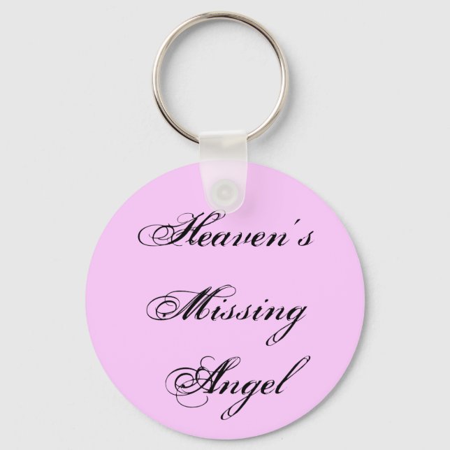 Porte-clés Porte - clé de l'ange manquant du ciel (Recto)