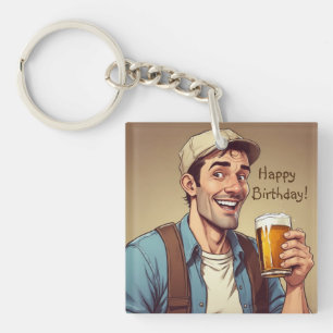 Porte-clés Porte - clé de l'anniversaire de l'aile de la bièr