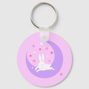 Porte-clés Porte - clé de lapin de lune