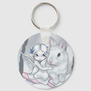 Porte-clés Porte - clé "de lapin de neige"