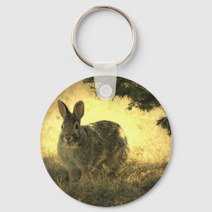 Porte-clés Porte - clé de lapins sauvages