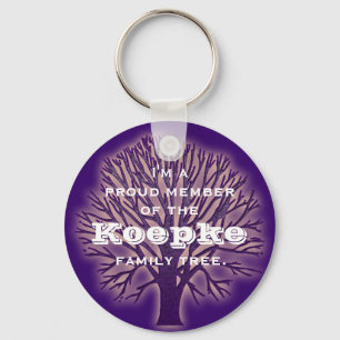 Porte-clés Porte - clé de l'arbre familial "Membre fier"