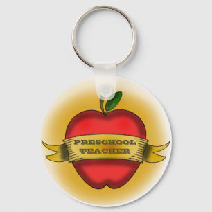 Porte-clés Porte - clé de l'enseignant préscolaire - tatouage
