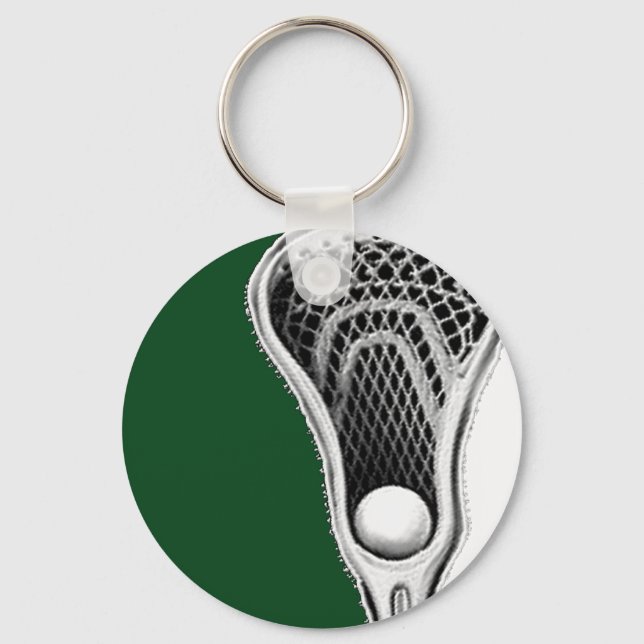 Porte-clés Porte - clé de l'équipe Lacrosse Green (Recto)