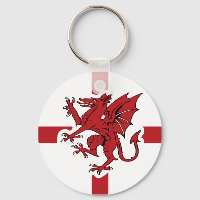 Porte-clés Porte - clé de l'escadron Saint George (Recto)