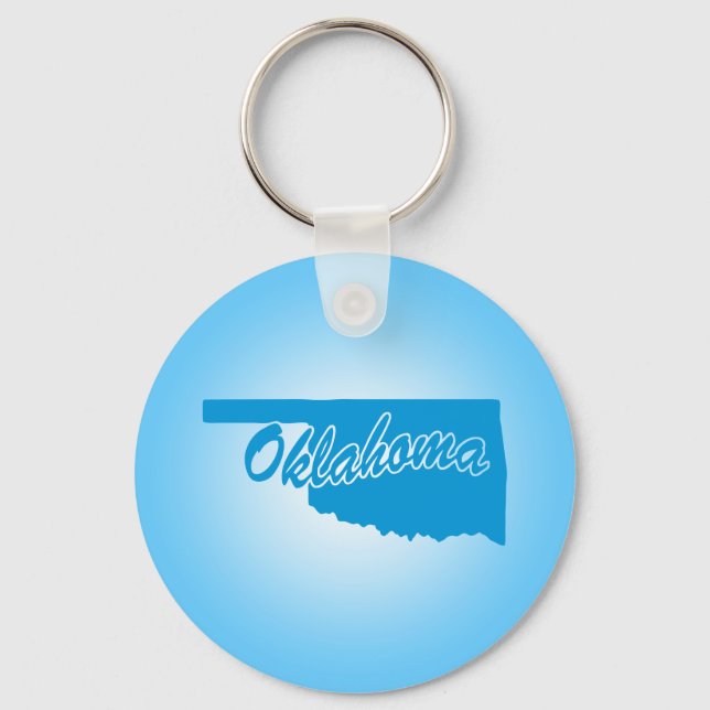 Porte-clés Porte - clé de l'État de l'Oklahoma (Recto)