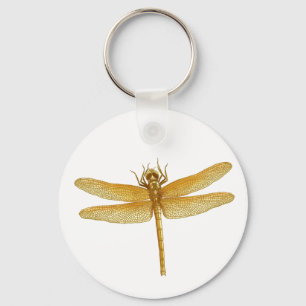 Porte-clés Porte - clé de libellules d'or