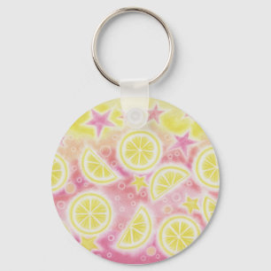 Porte-clés Porte - clé de limonade rose