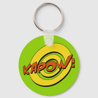 Porte-clés Porte - clé de livre de bande dessinée Kapow
