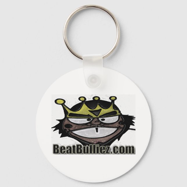 Porte-clés Porte - clé de logo à puces (Recto)