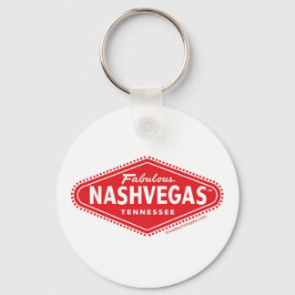 Porte-clés Porte - clé de logo NASHVEGAS TM fabuleux