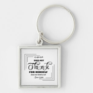 Porte-clés Porte - clé de logo personnalisé
