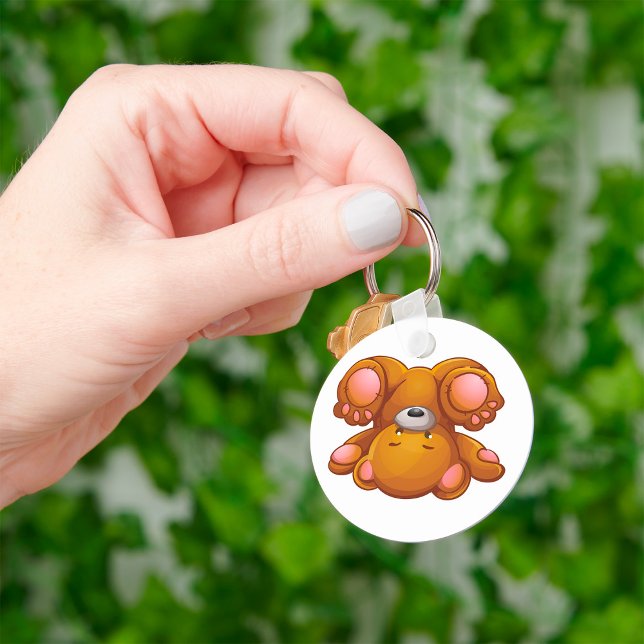 Porte-clés Porte - clé de l'ours en peluche (Créateur téléchargé)