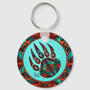Porte-clés Porte - clé de l'ours tribal