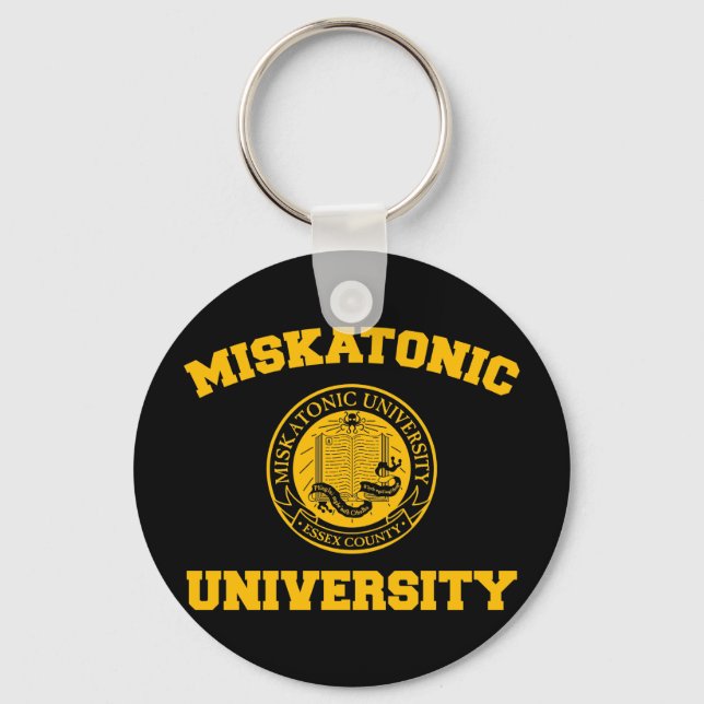 Porte-clés Porte - clé de l'université Miskatonic (Recto)