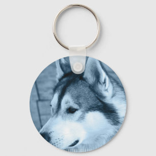 Porte-clés Porte - clé de malamute en Alaska