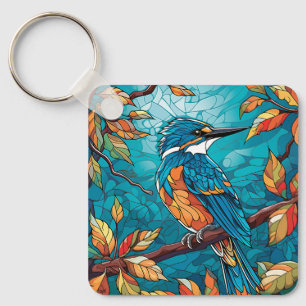 Porte-clés Porte - clé de martin-pêcheur d'automne