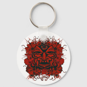 Porte-clés Porte - clé de masque de Tiki