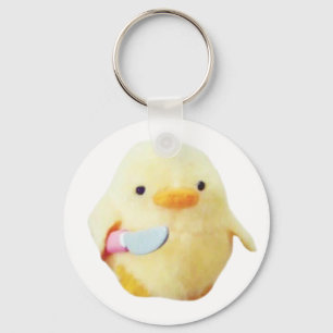 Porte-clés Porte - clé de mème de plongée de canard de cou