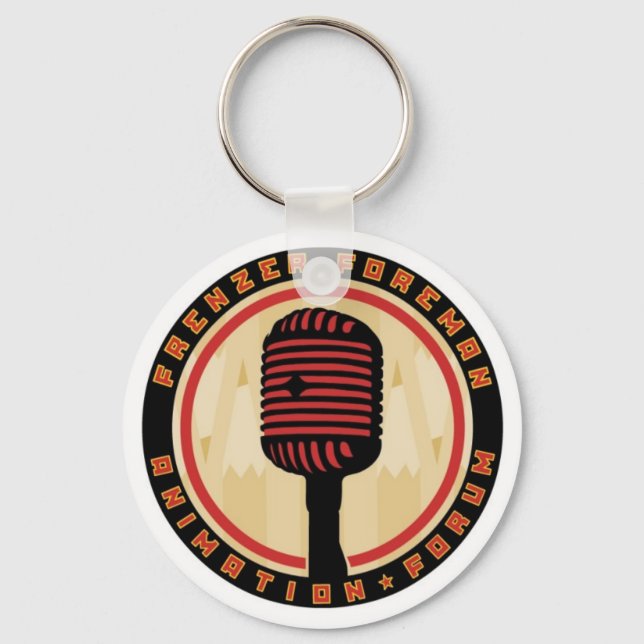 Porte-clés Porte - clé de microphone FFAF (Recto)