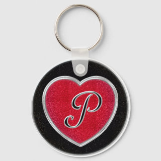Porte-clés Porte - clé de monogrammes Ruby et Onyx