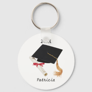 Porte-clés Porte - clé de mortier et de diplôme