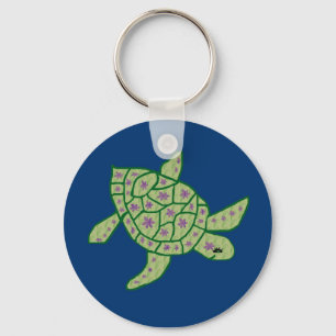 Porte-clés Porte - clé de Nani Honu (belle tortue de mer)