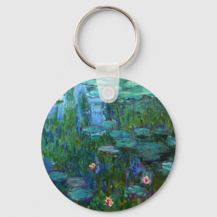 Porte-clés Porte - clé de nénuphars de Monet Nympheas