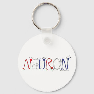 Porte-clés Porte - clé de neurone (patriotique)