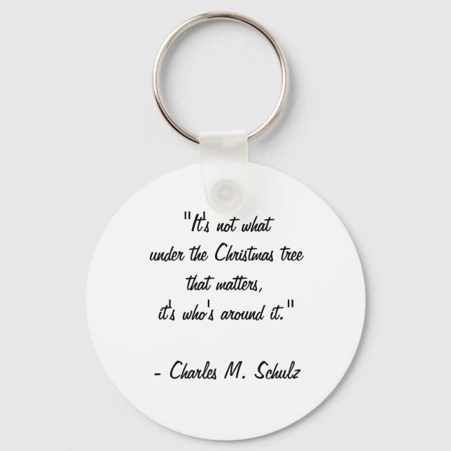 Porte-clés Porte - clé de Noël (Verso)