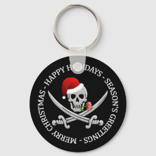 Porte-clés Porte - clé de Noël de pirate