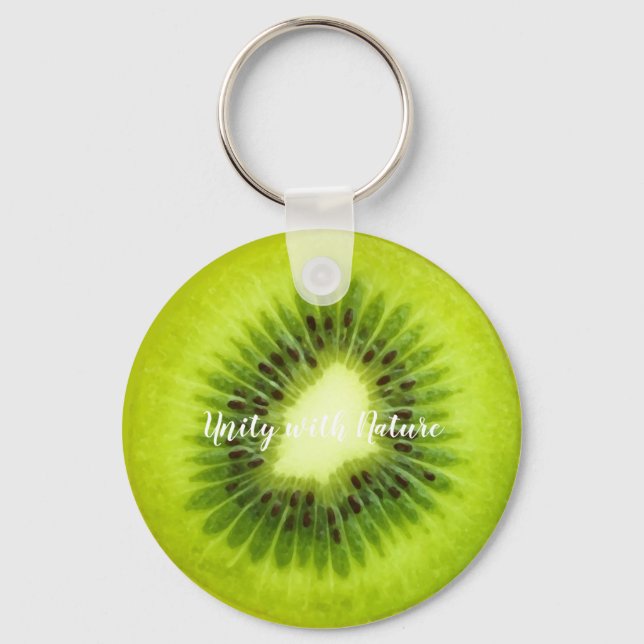 Porte-clés Porte - clé de notes de fruits - Kiwifruit -Unité  (Recto)