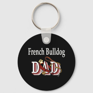 Porte-clés Porte - clé de papa de bulldog français