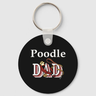 Porte-clés porte - clé de papa de caniche
