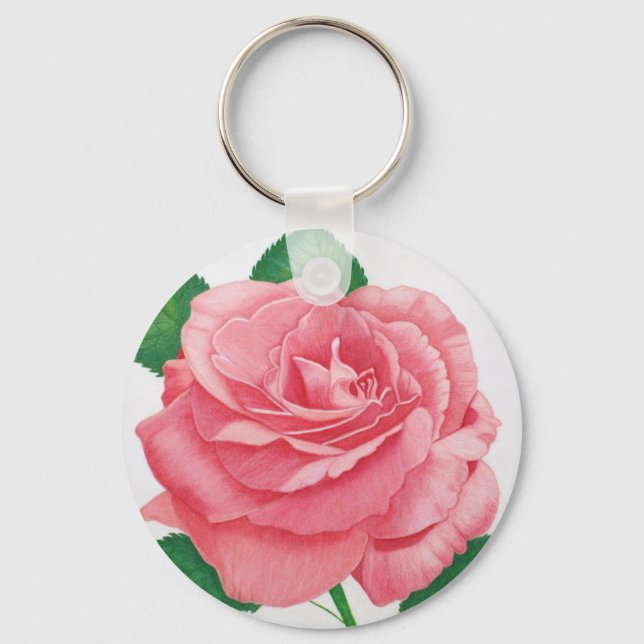 Porte-clés Porte - clé de passion rose (Recto)