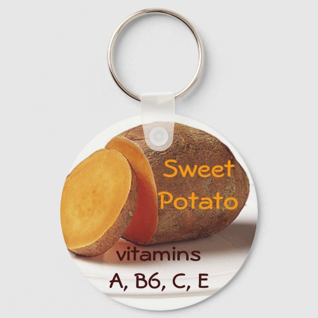 Porte-clés porte - clé de patates douces (Recto)