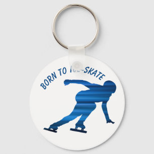Porte-clés Porte - clé de patinage de vitesse