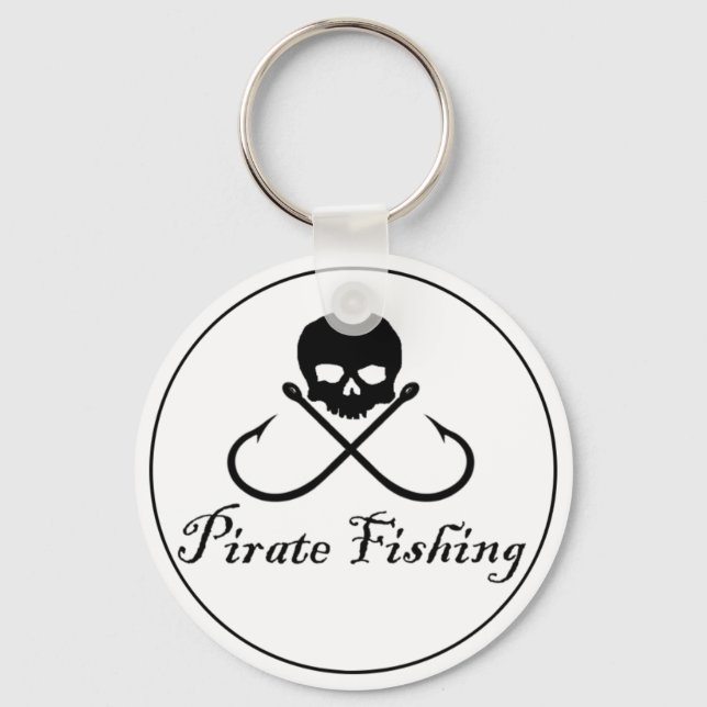 Porte-clés Porte - clé de pêche pirate (Recto)