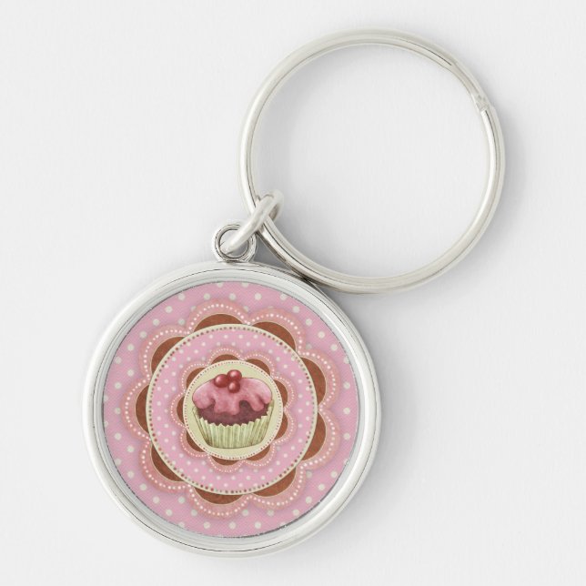 Porte-clés Porte - clé de petit gâteau (Devant)