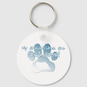 Porte-clés Porte - clé de petits-enfants de Pekingese