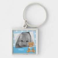 Porte - clé de photo d'ours de nounours