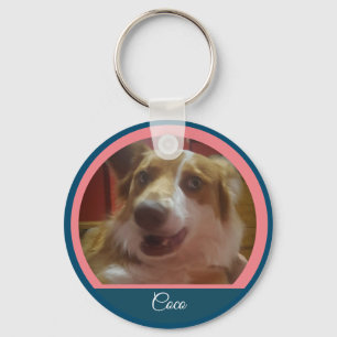 Porte-clés Porte - clé de photo et de nom personnalisé pour a