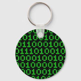 Porte-clés Porte - clé de pixel binaire